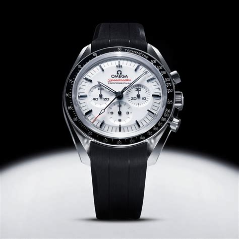 omega speedmaster 2024 white|white dial omega speedmaster.